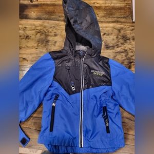 LONDON FOG COAT/JACKET SZ 2T BLUE/BLK GREAT CONDITION